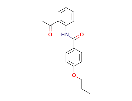 N-(2-acetylphenyl)-4-propoxybenzamide