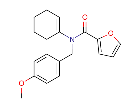 N-cyclohexenyl-N-(4-methoxybenzyl)furan-2-carboxamide