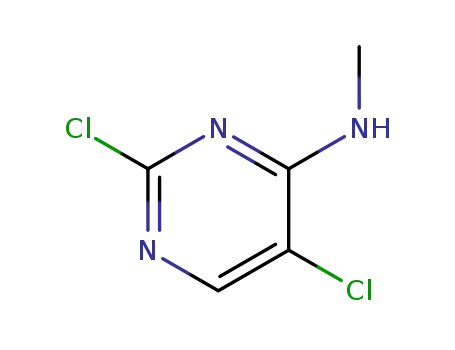 2-chloro-5-chloro-N-methylpyrimidin-4-amine
