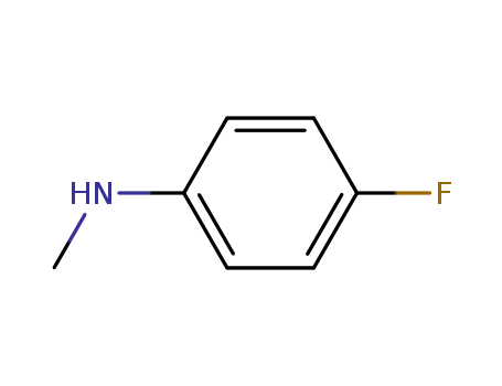 Molecular Structure of 459-59-6 (4-FLUORO-N-METHYLANILINE)