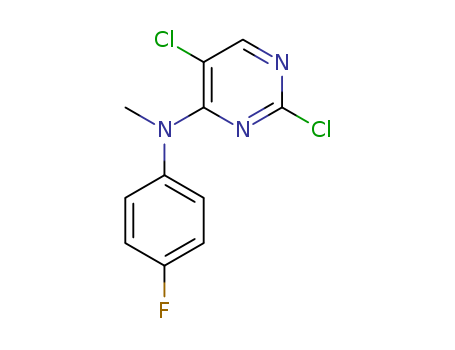 2,5-dichloro-N-(4-fluorophenyl)-N-methylpyrimidin-4-amine