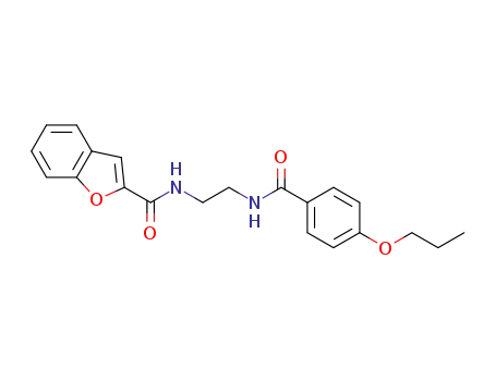N-(2-(4-propoxybenzamido)ethyl)benzofuran-2-carboxamide