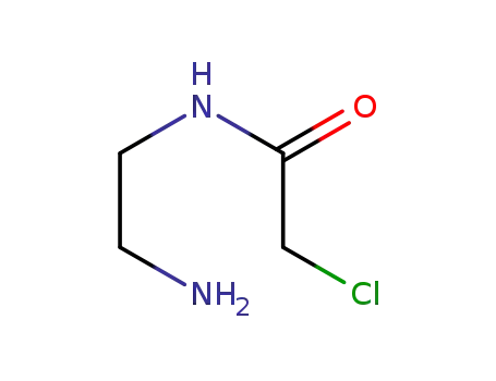 Molecular Structure of 1247428-43-8 (N-(2-aminoethyl)-2-chloroacetamide)