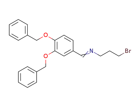 N-[3′,4′-(dibenzyloxy)benzylidene]-3-bromopropan-1-amine