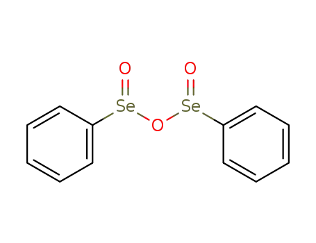 Benzene seleninic anhydride manufacture