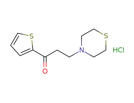 3-(thiomorpholin-4-yl)-1-(thiophen-2-yl)-1-propanone hydrochloride