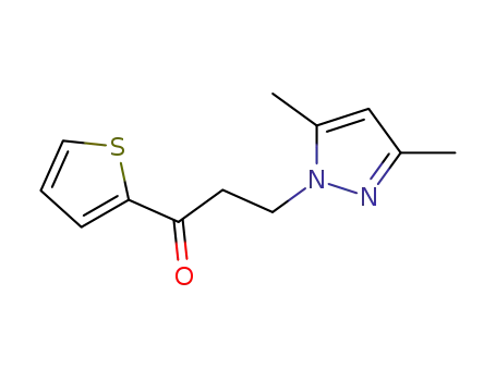 3-(3,5-dimethyl-1H-pyrazol-1-yl)-1-(thiophen-2-yl)-1-propanone
