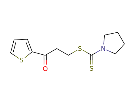 S-(3-oxo-3-(thiophen-2-yl)propyl)pyrrolidine-1-carbodithioate