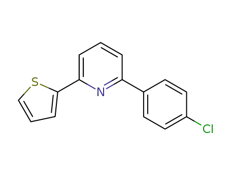 2-(4-chlorophenyl)-6-(thiophen-2-yl)pyridine