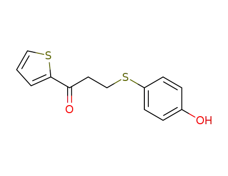 3-(4-hydroxyphenylthio)-1-(thiophen-2-yl)-1-propanone