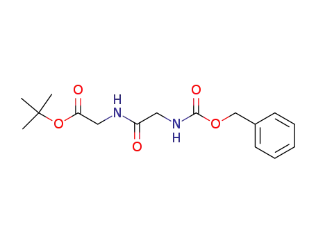 Molecular Structure of 27375-61-7 (Glycine, N-[(phenylmethoxy)carbonyl]glycyl-, 1,1-dimethylethyl ester)