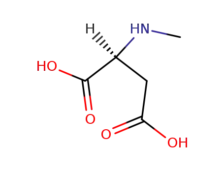 Molecular Structure of 4226-18-0 (N-Methyl-L-aspartic acid)