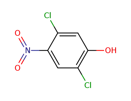 Molecular Structure of 5847-57-4 (2,5-dichloro-4-nitrophenol)