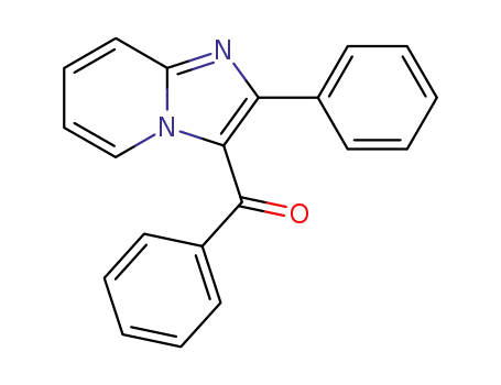 Molecular Structure of 61122-85-8 (Methanone, phenyl(2-phenylimidazo[1,2-a]pyridin-3-yl)-)