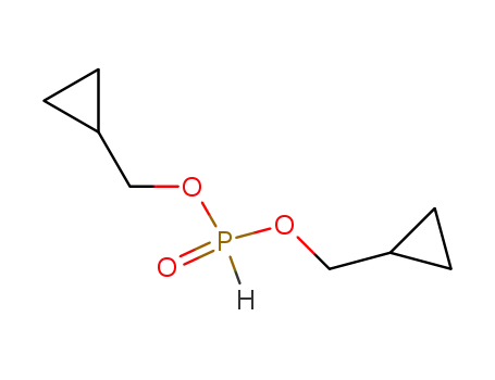 Molecular Structure of 6554-31-0 (Phosphonic acid, bis(cyclopropylmethyl) ester)