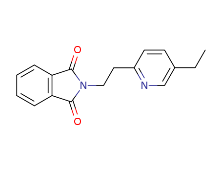 2-[2-(5-ethylpyridin-2-yl)ethyl]isoindole-1,3-dione cas  17624-24-7