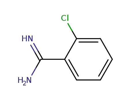 Molecular Structure of 45743-05-3 (2-CHLORO-BENZAMIDINE)