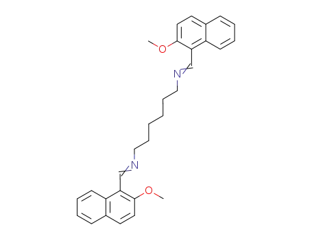 N,N'-Bis-[1-(2-methoxy-naphthalen-1-yl)-meth-(E)-ylidene]-hexane-1,6-diamine