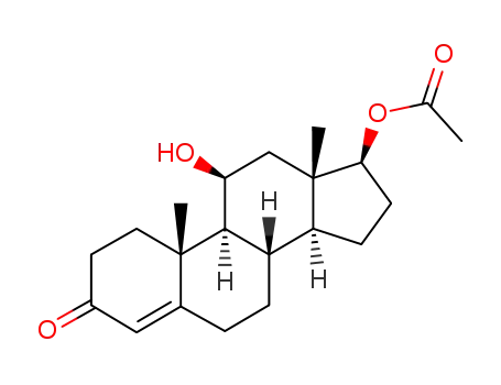 17β-acetoxy-11β-hydroxy-androst-4-en-3-one