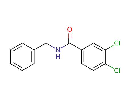 Molecular Structure of 28394-01-6 (N-benzyl-3,4-dichlorobenzamide)