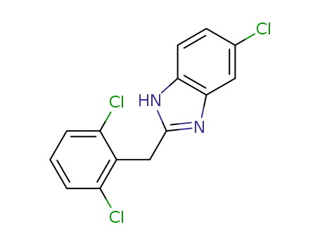 5-chloro-2-(2,6-dichlorobenzyl)-1H-benzo[d]imidazole