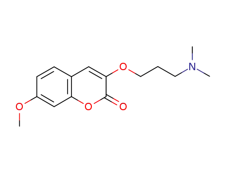 3-(3-dimethylaminopropoxy)-7-methoxy-2H-chromen-2-one