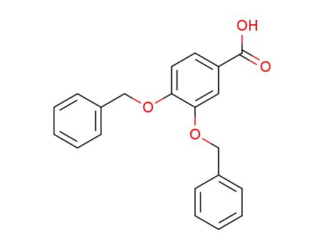 Molecular Structure of 1570-05-4 (3,4-BIS(BENZYLOXY)BENZOIC ACID)