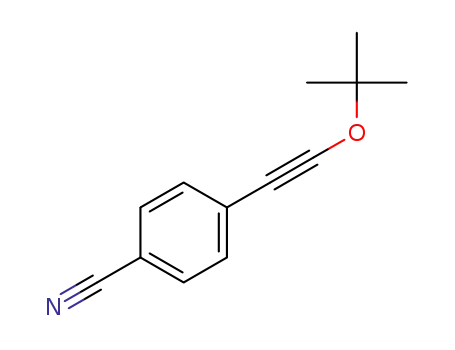 tert-butyl 4-nitrilephenylacetylenyl ether