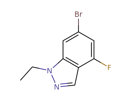 6-bromo-1-ethyl-4-fluoro-1H-indazole