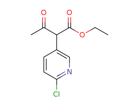 ethyl 2-(6-chloropyridin-3-yl)-3-oxobutanoate