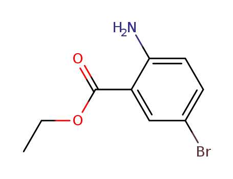 Molecular Structure of 63243-76-5 (2-AMINO-5-BROMO-BENZOIC ACID ETHYL ESTER)
