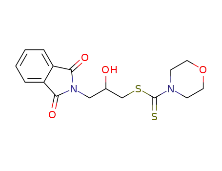 3-(1,3-dioxoisoindolin-2-yl)-2-hydroxypropyl morpholine-4-carbodithioate
