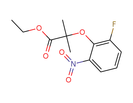 ethyl2-(2-fluoro-6-nitrophenoxy)-2-methylpropanoate