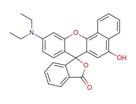 2′-hydroxyl-6′-(diethylamino)-3′,4′-benzofluoran