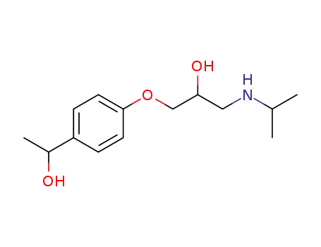 1-[4-(1-hydroxyethyl)phenoxy]-3-(propan-2-ylamino)propan-2-ol