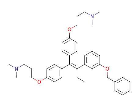 2-[3-(benzyloxy)phenyl]-1,1-bis{4-[3-(dimethylamino)propoxy]phenyl}-1-butene