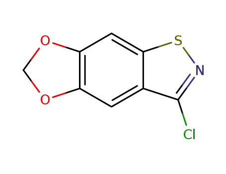 3-chloro-5,6-dioxolo-1,2-benzoisothiazole