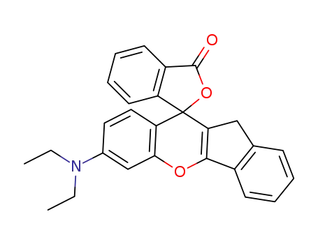 7-(diethylamino)-3'H,11H-spiro[indeno[1,2-b]chromene-10,1'-isobenzofuran]-3'-one