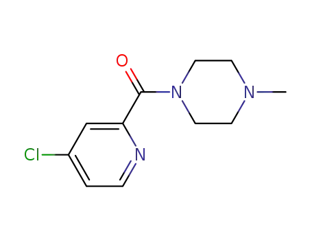 (4-chloro-2-pyridyl)-(4-methylpiperazin-1-yl)methanone