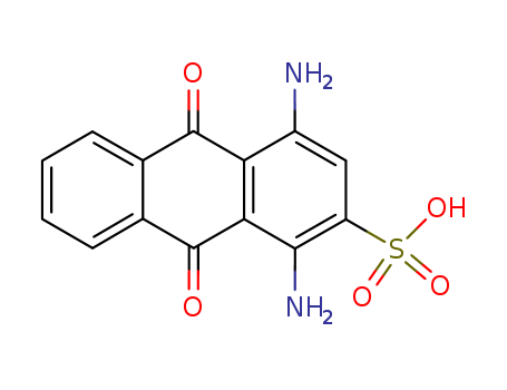 2-Anthracenesulfonicacid, 1,4-diamino-9,10-dihydro-9,10-dioxo-
