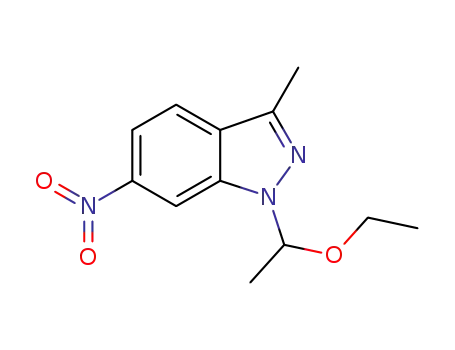 1-(1-ethoxyethyl)-3-methyl-6-nitro-1H-indazole