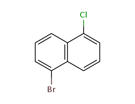 Molecular Structure of 77332-65-1 (1-bromo-5-chloronaphthalene)
