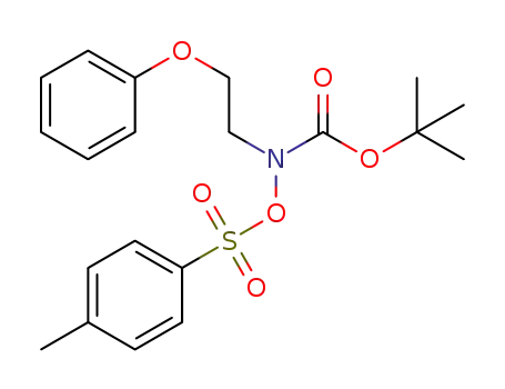 tert-butyl (2-phenoxyethyl)(tosyloxy)carbamate