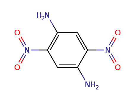 Molecular Structure of 67382-07-4 (1,4-Benzenediamine, 2,5-dinitro-)