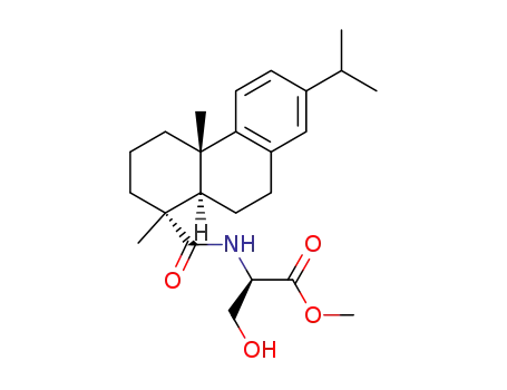 methyl N-(abiet-8,11,13-trien-18-yl)-D-serinate
