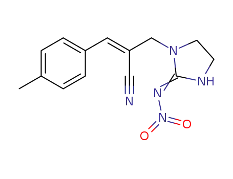 N-[1-[(Z)-2-cyano-3-(p-tolyl)allyl]imidazolidin-2-ylidene]nitramide