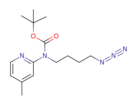 tert-butyl (4-azidobutyl)(4-methylpyridin-2-yl)carbamate