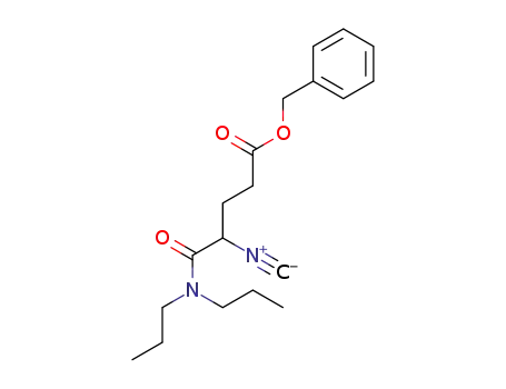 benzyl 5-(dipropylamino)-4-isocyano-5-oxopentanoate