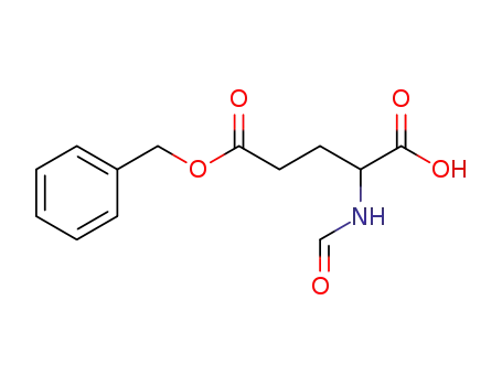 5-(benzyloxy)-2-formamido-5-oxopentanoic acid