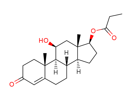 [(8S,9S,10R,11S,13S,14S,17S)-11-hydroxy-10,13-dimethyl-3-oxo-1,2,6,7,8,9,11,12,14,15,16,17-dodecahydrocyclopenta[a]phenanthren-17-yl] propanoate cas  35271-42-2
